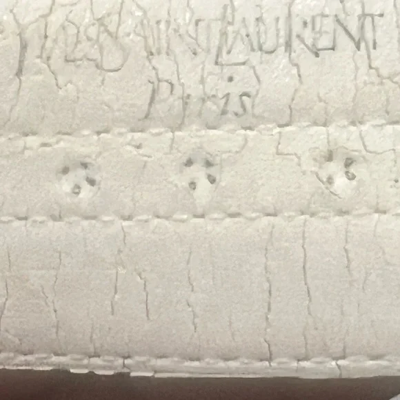 YSL kidskin and grommet belt - Picture 5 of 15